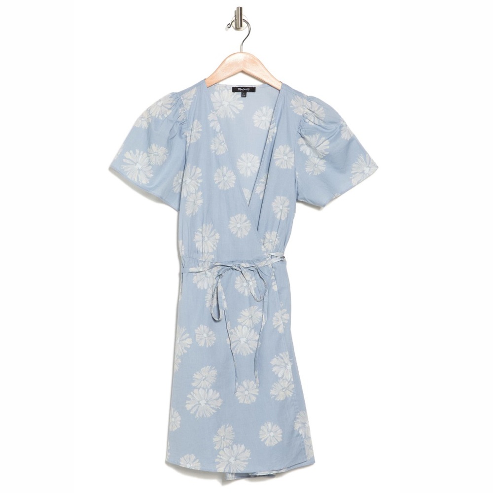 Madewell Floral Wrap Dress
